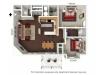 Floor Plan 2 | Windsong Place Apartments