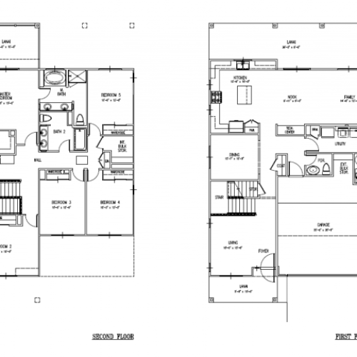 5-bedroom new single family home on FTSH, AMR, 2627 sq ft, 2-car garage, large floor plan