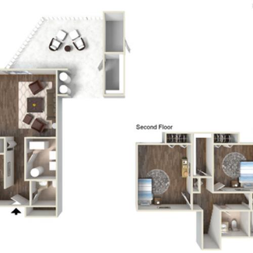 Floor Plan 5 | fort hood texas housing | Fort Hood Family Housing