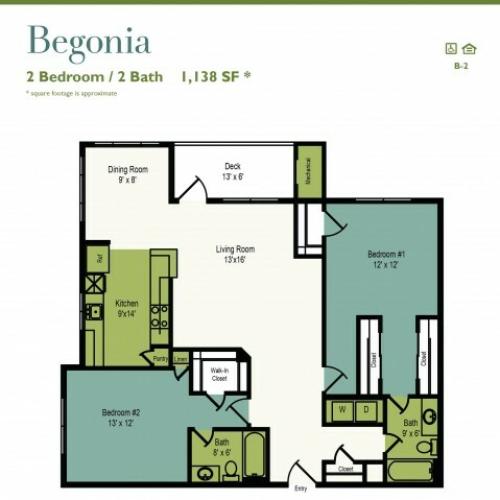 Begonia Floor Plan