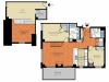 Floor Plan 7 | 2 Bedroom Apts In Lowell Ma | Grandview Apartments
