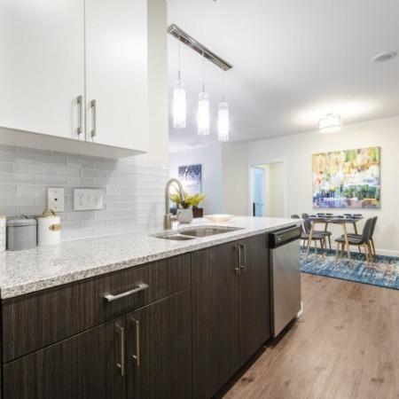 Modern Kitchen | Apartments For Rent Chelmsford MA | Mill and 3 Apartments