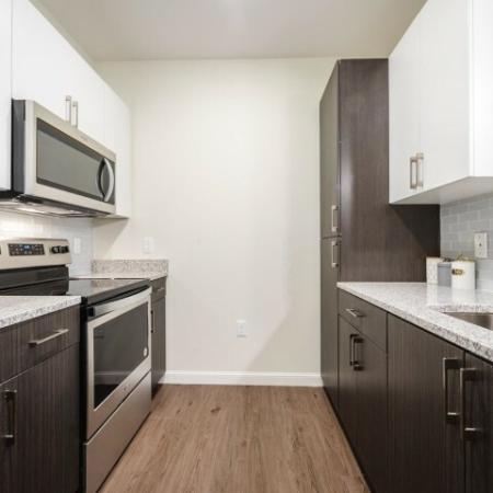 Streamlined Kitchen | Apartments For Rent In Chelmsford MA | Mill and 3 Apartments