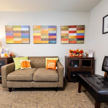 Community Lounge Area | Princeton Dover | Apartment Complex Dover NH