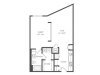The Wright Floor Plan | 1 Bedroom with 1 Bath | 803 Square Feet | Cottonwood Westside | Apartment Homes