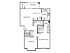 B1 Floor Plan | 2 Bedroom with 2 Bath | 930 Square Feet | Scott Mountain | Apartment Homes