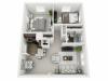 Floor Plan 20 | Apartments Near Downtown Pittsburgh PA | The Alden