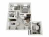 Floor Plan 33 | Apartments In Pittsburgh PA | The Alden
