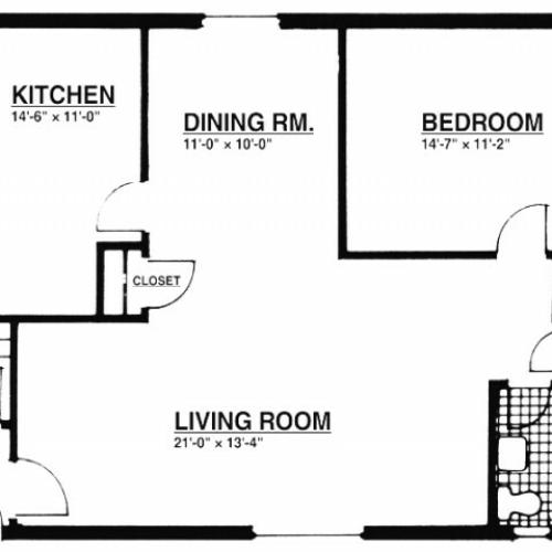 1 Bedroom Apartments | Summit NJ