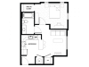 1x1 | 1 bed 1 bath | from 536 square feet