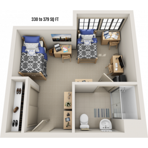 3 Bedroom Floor plan