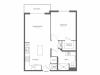 Dali | 1 bed 1 bath | from 660 square feet