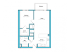 o-1a | 1 bed 1 bath | from 690 square feet