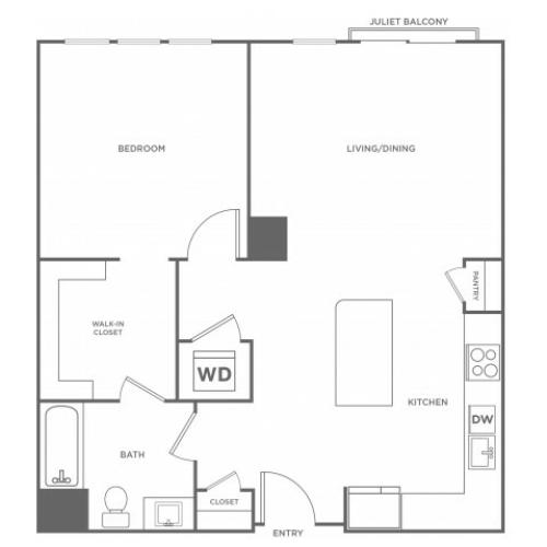 Cottonwood West | 1 bed 1 bath | from 825 square feet