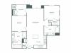 The Laguna | 2 bed 2 bath | from 1028 square feet
