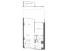 Plan 4 | 1 bed 1 bath | from 727 square feet