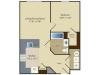 1 Bed A2 | 1 bed 1 bath | from 630 square feet