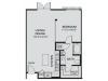 Plan A1 | 1 bed 1 bath | from 762 square feet