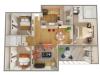 3 Bedroom Floor Plan | Apartments In Boynton Beach | Advenir at Banyan Lake