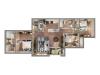 3 Bedroom Floor Plan | Apartments In Baytown | Advenir at the Preserve