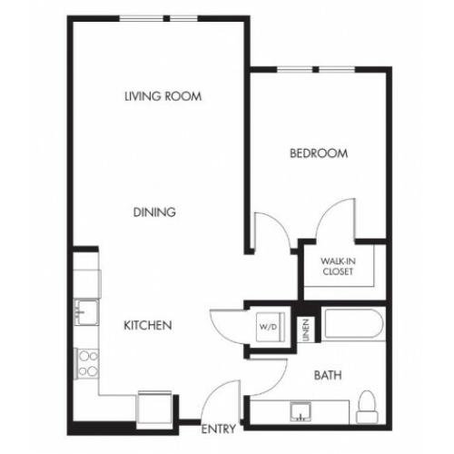 Floor Plan 4 | Anthology Apartments | Apartments Issaquah Wa
