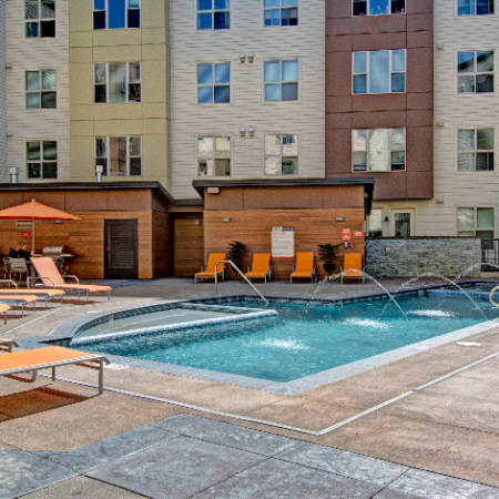 Pool and Spa | Apartments Near Hillsboro Oregon | Tessera at Orenco Station