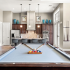 Game Room with Flat Screen TVs, Pool Table & Shuffle