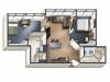B3 Floor Plan | University Plaza  | NIU Off Campus Apartments