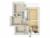 Mills - three bedroom floor plan