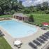 Woodland Plaza Pool With Chairs | Apartments near Wyomissing