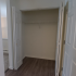 Large model closet with clothes bar and shelf at Wyntre Brooke apartments in West Chester, PA.