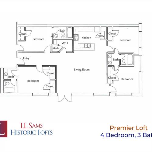 Premier 4-3 Floor Plan
