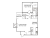 One Bedroom / One Bathroom 780 sqft, Full Size Washer/Dryer in every home.