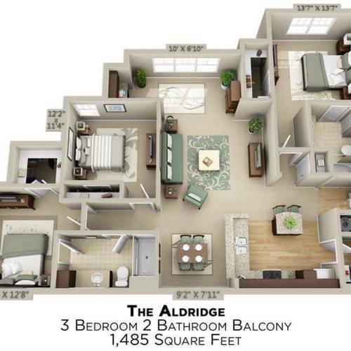 Aldridge Floor Plan Image