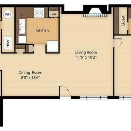 Oak 3 Floor Plan Image