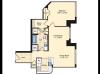 Washington Floor Plan Image | Carlyle Place | Alexandria Apartments