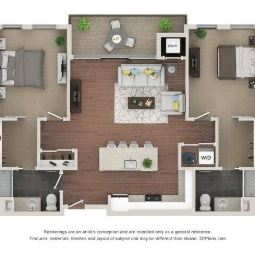 Two Bedroom Style B