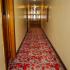 Red carpeted public hallway of the Georgian