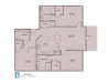 Floor Plan 9 | Baton Rouge Luxury Apartments | Bayonne at Southshore