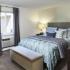 Master bedroom at the Groves at Milford apartments | Milford MA