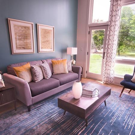 Elegant Living Room | 1 Bedroom Apartments In Portsmouth NH | Veridian Residences