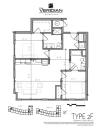 Floor Plan 7 | 1 Bedroom Apartments In Portsmouth NH | Veridian Residences