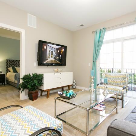 Elegant Living Room | Apartments for rent in Elkridge, MD | Verde at Howard Square