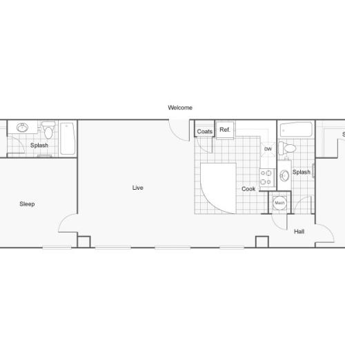 Diverse Floor Plans | Apartments Downtown Wichita KS | ReNew Wichita