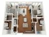 Floor Plan W | Domain | Apartments in Madison, WI