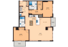 Floor Plan W3 | Domain | Apartments in Madison, WI