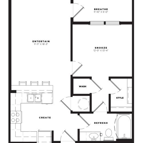 A1 Alt 3 Floor Plan