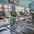 Lexington Crossing fitness center with stationary bikes, treadmills and elliptical machines