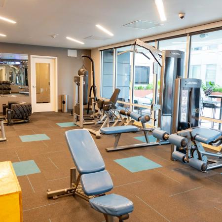 resident fitness center, apartments in columbia