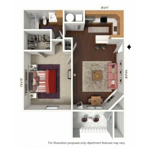 Floor Plan | Windsong Place Apartments